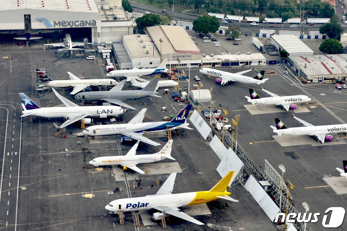 멕시코 멕시코시티 베니토 후아레스 국제공항. 23.08.05 ⓒ AFP=뉴스1 ⓒ News1 김예슬 기자