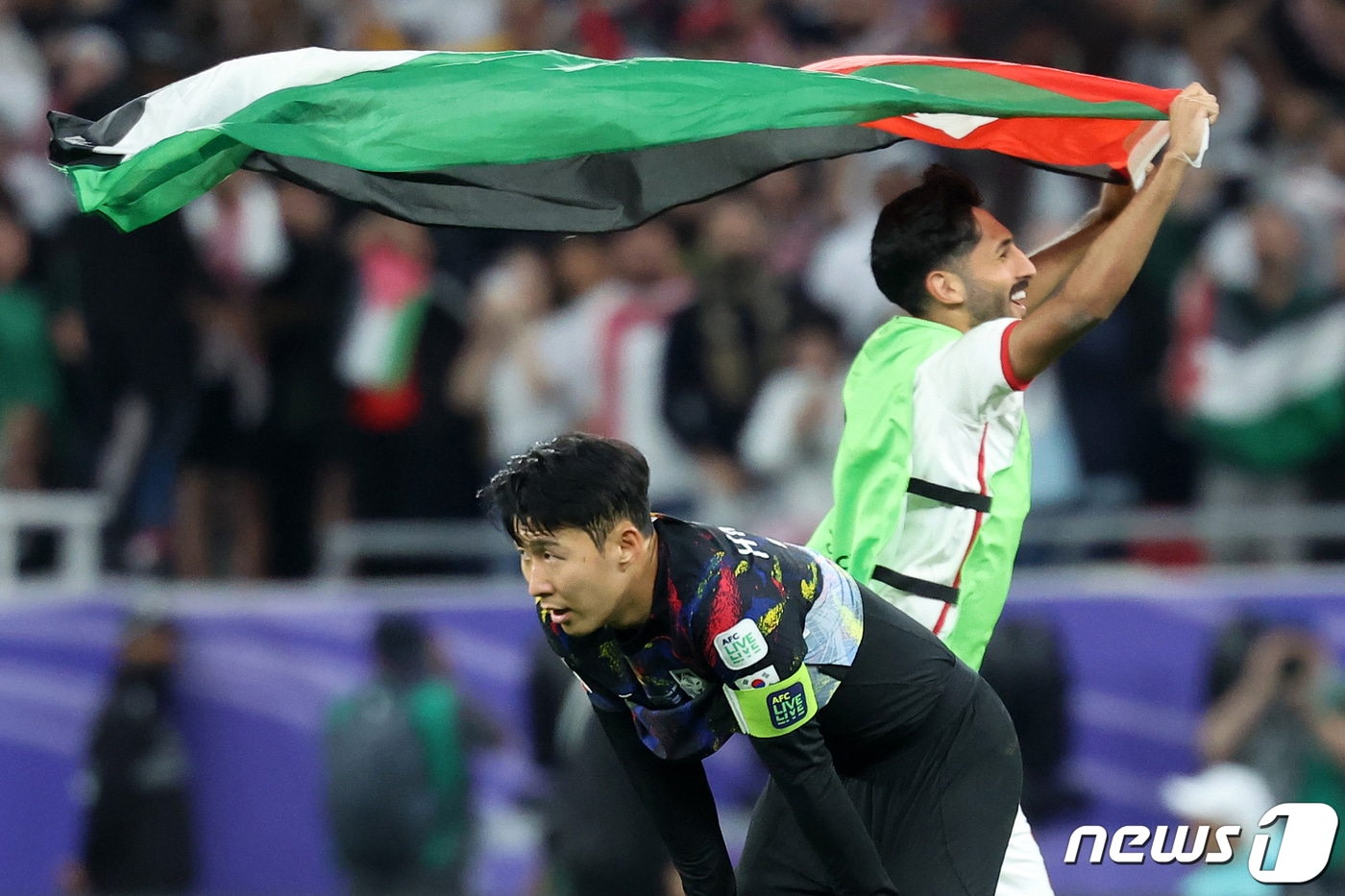 카타르 아시안컵 당시 요르단에 패하고 아쉬워하는 손흥민. 2024.2.7/뉴스1 ⓒ News1 김성진 기자