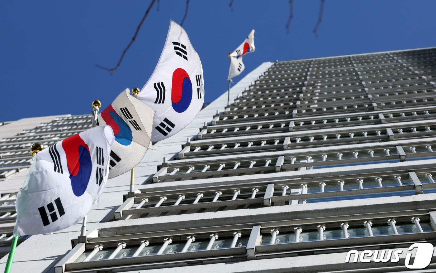 태극기. ⓒ 뉴스1 DB