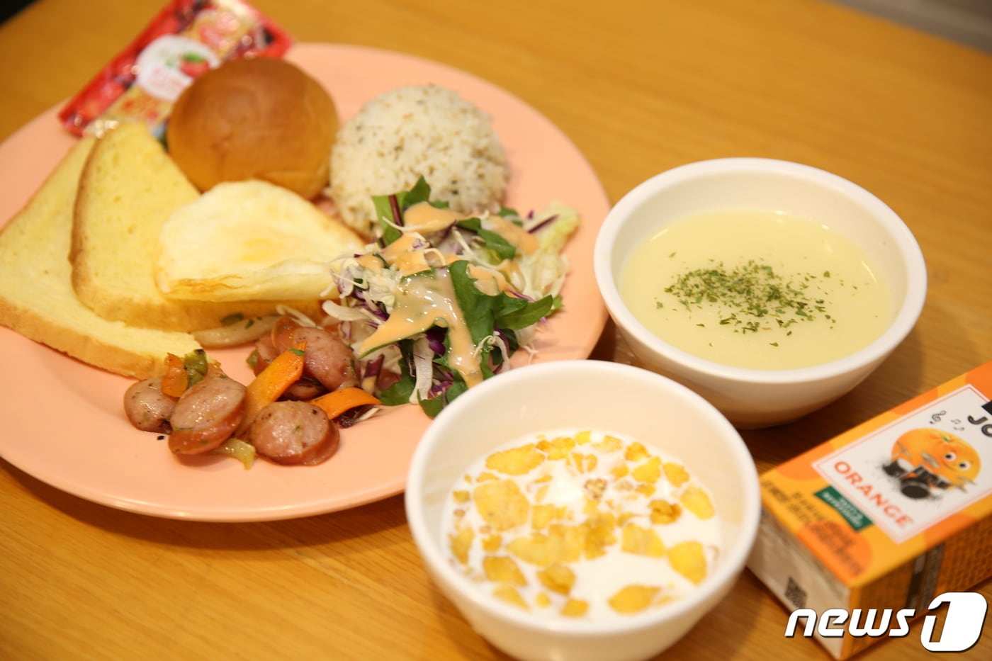 동국대 '천원의 아침밥' 양식 메뉴.(동국대 제공)