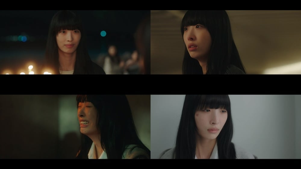 티빙 오리지널 시리즈 '피라미드 게임' 방송 캡처