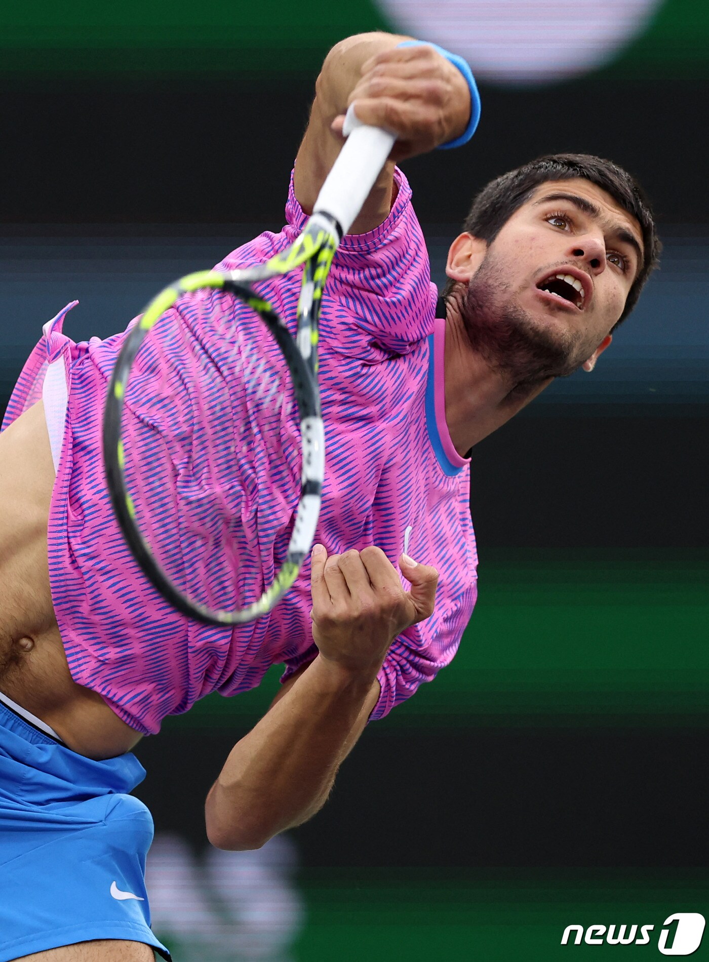 테니스 男 단식 2위 알카라스, 메드베데프 꺾고 BNP파리바오픈 2연패 - 뉴스1