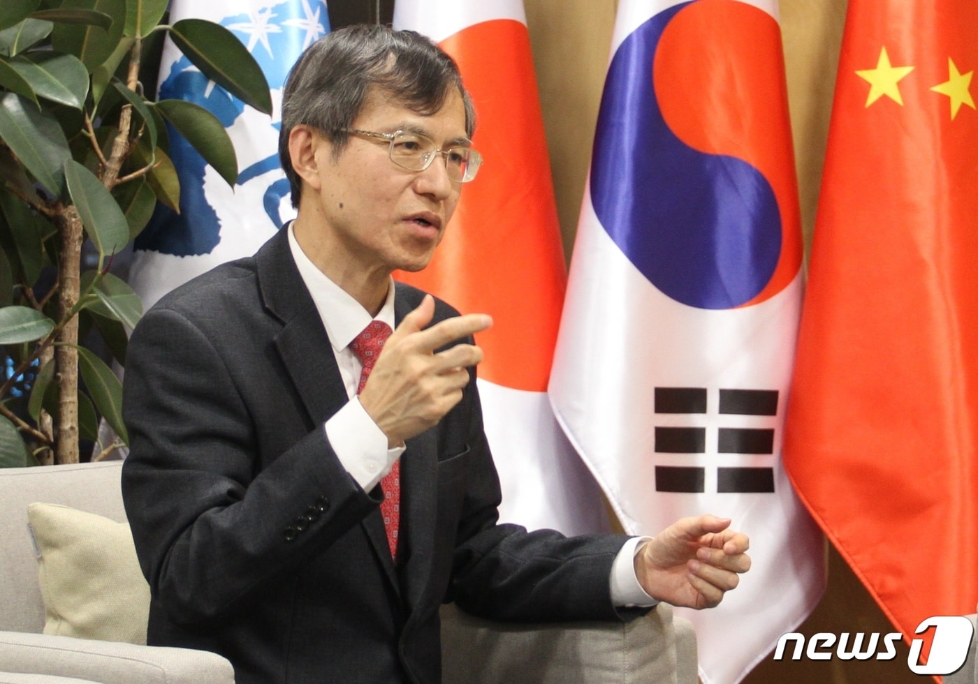 이희섭 한중일 협력사무국(TCS) 사무총장.