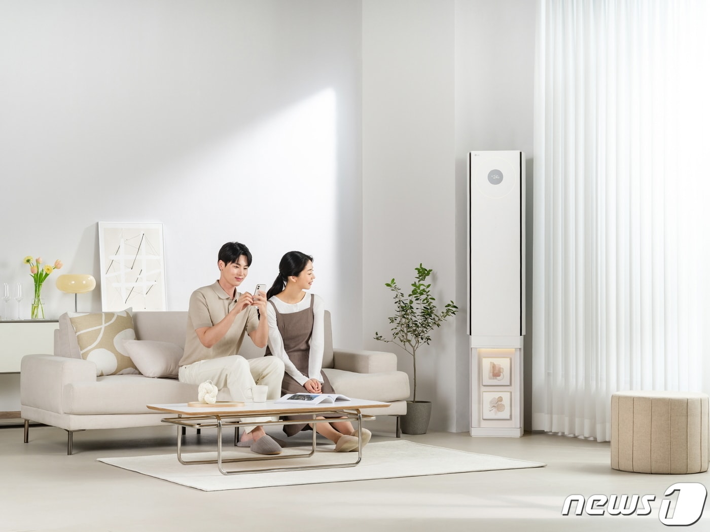 LG전자의 휘센 뷰 에어컨.(LG전자 제공)