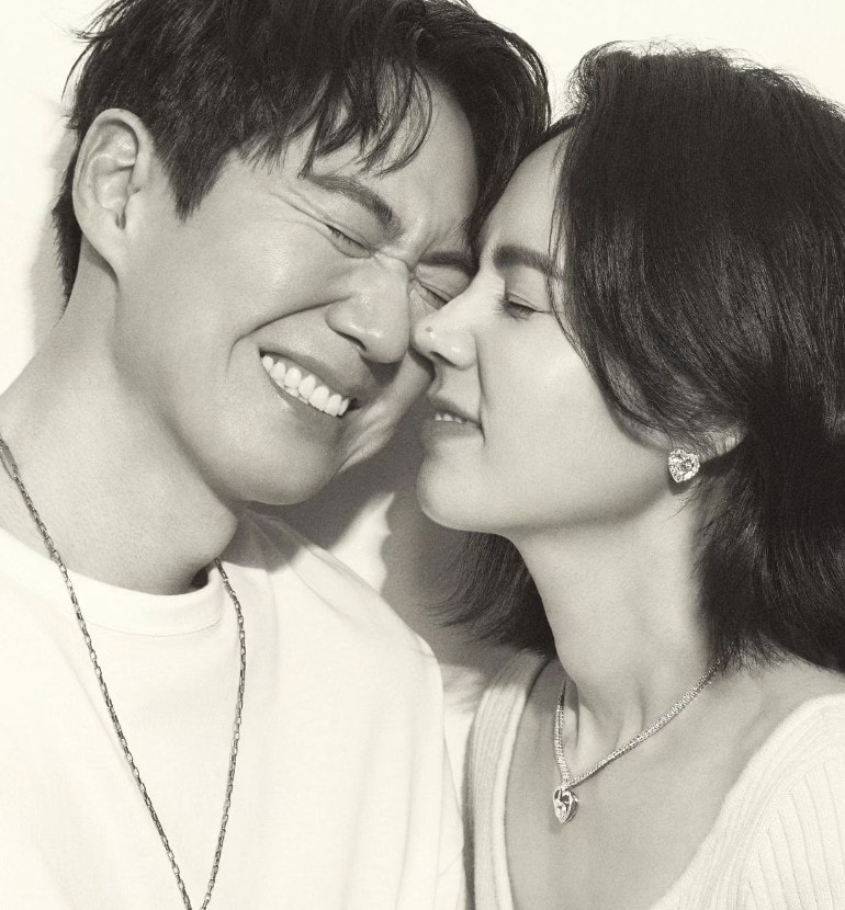 한가인♥연정훈, 결혼 19년만의 커플 화보…백허그·달달 눈빛 [N샷] - 뉴스1