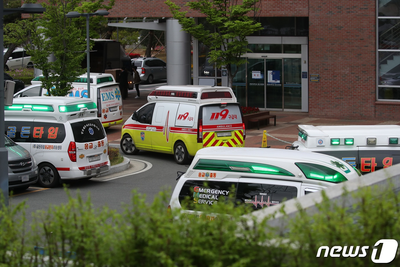 대구의 한 대학병원 응급실 입구. 뉴스1 ⓒ News1 자료 사진