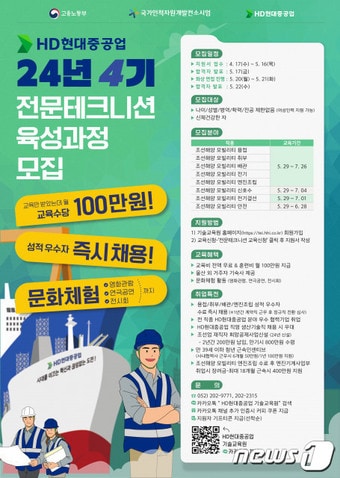 (HD현대중공업 기술교육원 제공)