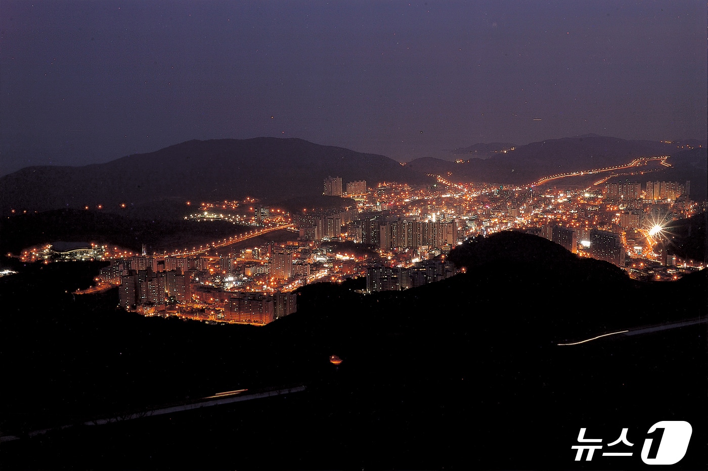 부산 기장군 야경&#40;기장군청 제공&#41;