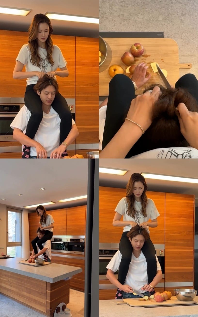 세븐, 이다해 인스타그램