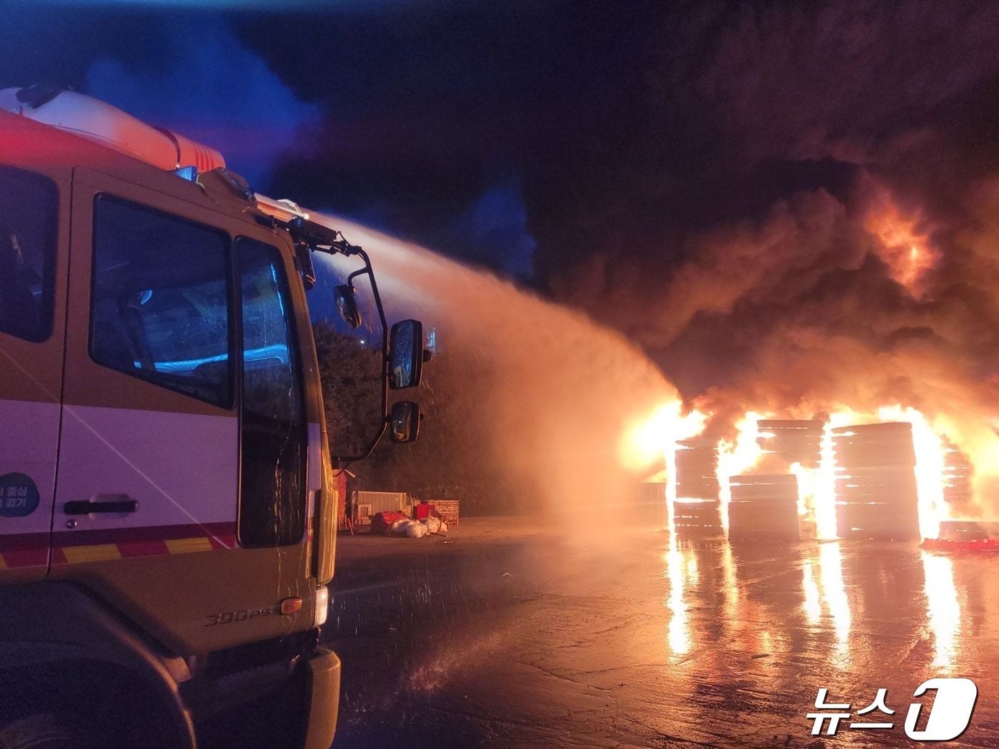 화재 현장. (경기도소방재난본부 제공) 
