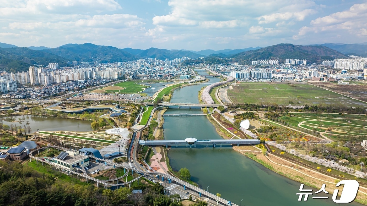 순천만국가정원 전경. 뉴스1 DB