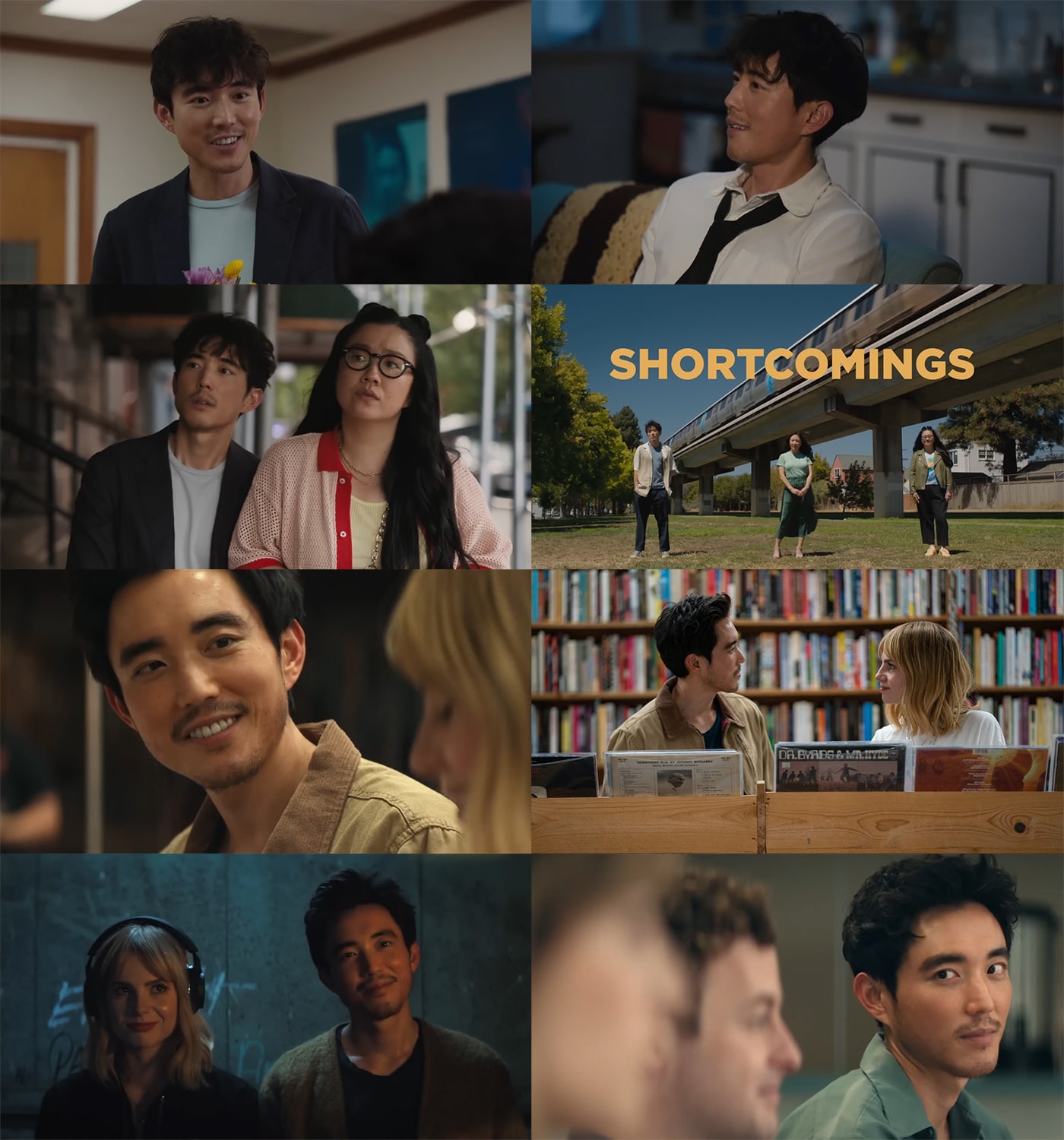 영화 '완벽하지 않아'(원제 'Shortcomings'), '위대한 히트'(원제 'The Greatest Hits')