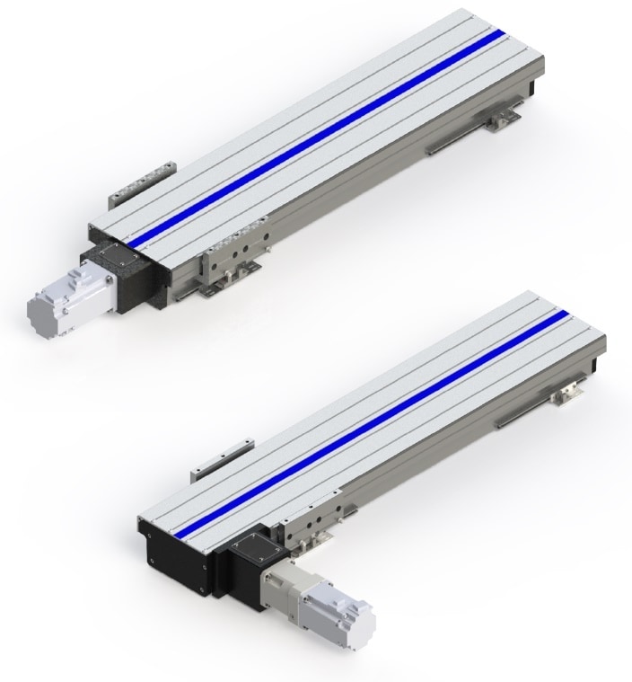 LPK로보틱스 방진형 직교로봇 LDP시리즈(위)와 BDP시리즈(아래) / 사진=LPK로보틱스 제공