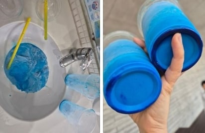 메O커피에서 알바생의 실수로 색소 원액 음료를 자신의 아이가 먹게 됐다는 사연이 주목 받고 있다. SNS 갈무리