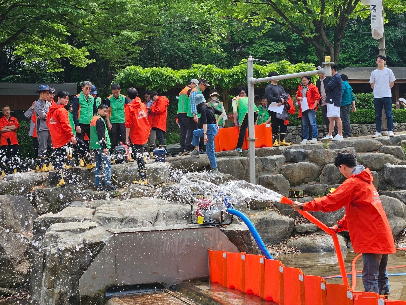 훈련 모습.&#40;과천시 제공&#41;