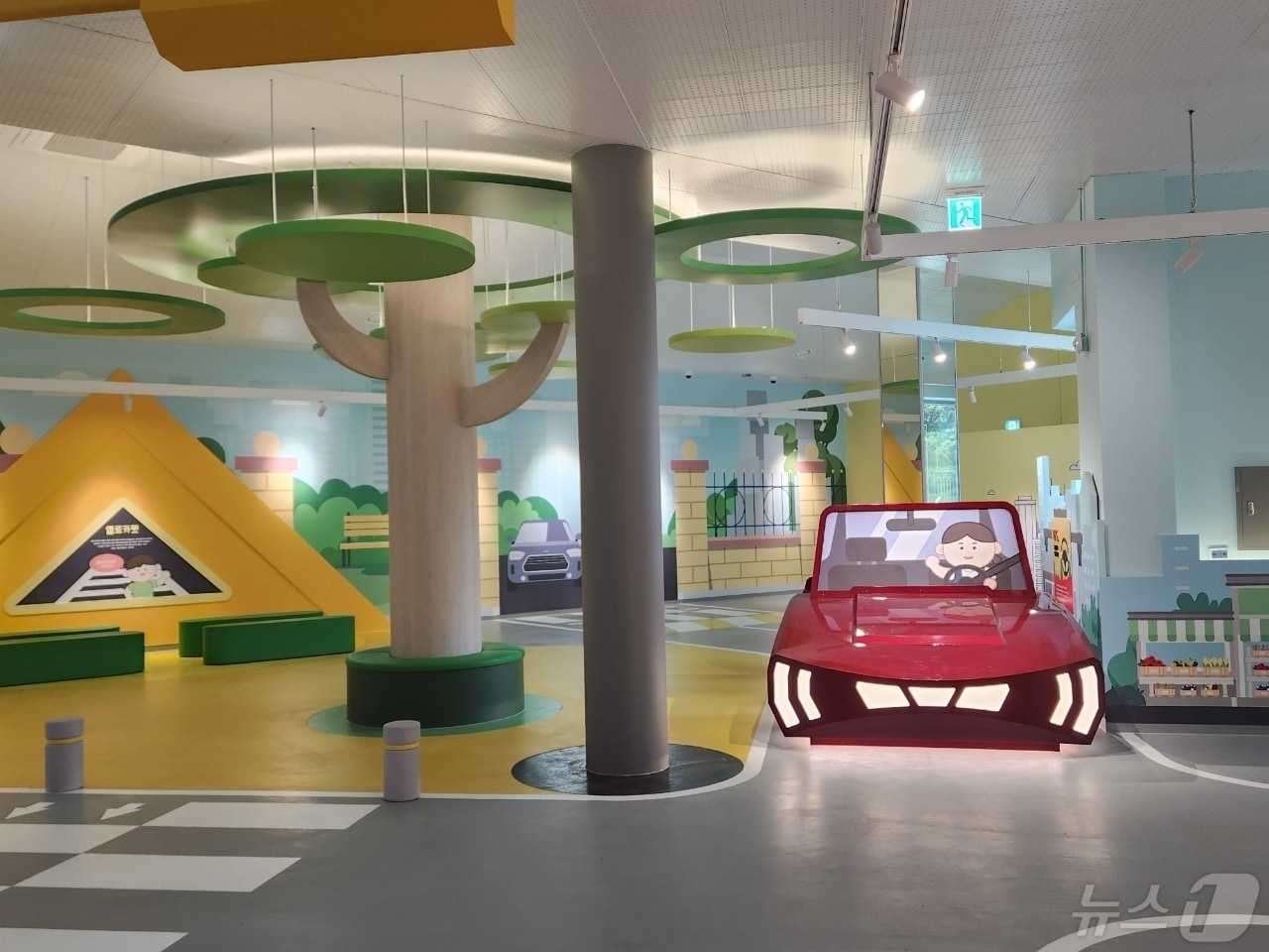 새단장한 광주 어린이 교통 공원 모습.(광주시 제공)/뉴스1 