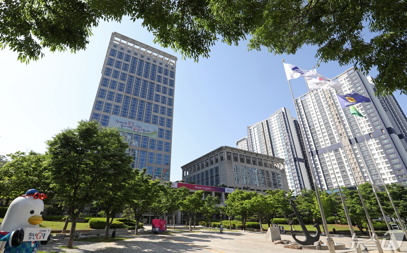 부산시청 전경 ⓒ 뉴스1 윤일지 기자