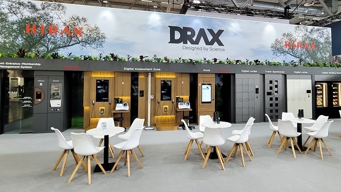 FIBO 2024 하이랙스(HIRAX) 부스 / 사진=디랙스 제공