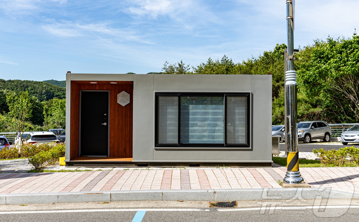 UNIST에 조성된 시내버스 승무원 휴게실. (UNIST 제공)