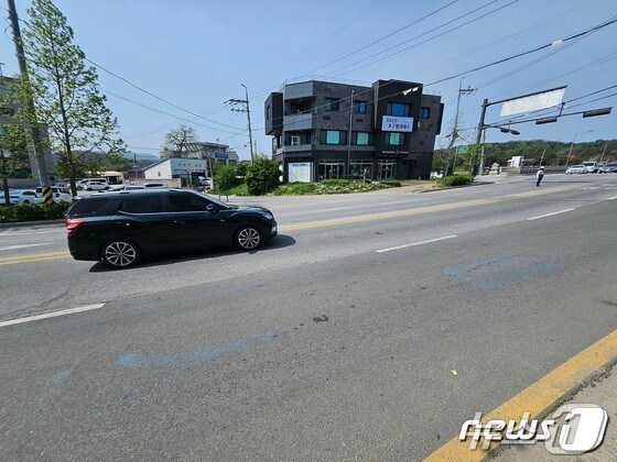 지난 4월 19일 진행된 강릉 급발진 의심사고 재연 시험' 현장. .2024.4.19/뉴스1 한귀섭 기자