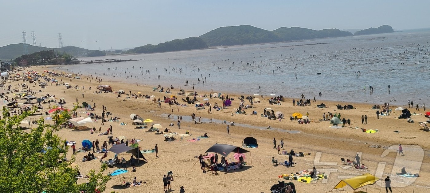 대부도 방아머리 해변.(안산시 제공)