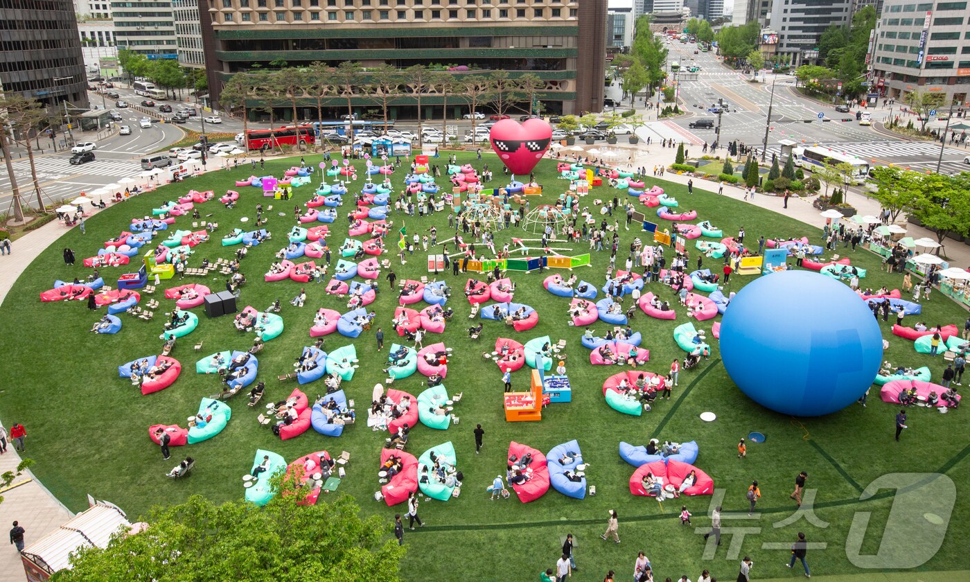  서울야외도서관 행사&#40;고창군 제공&#41;2024.5.23/뉴스1