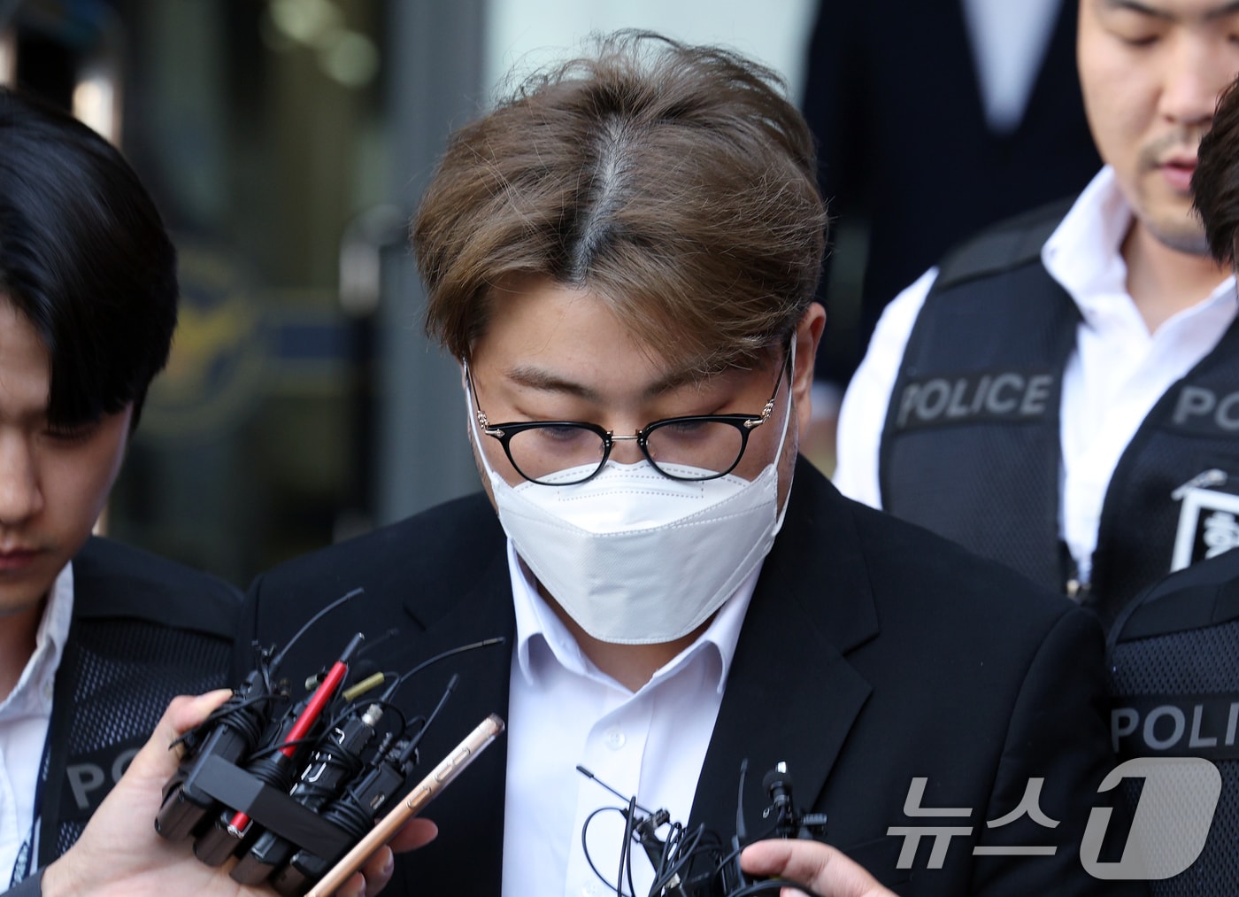 '음주 뺑소니' 혐의를 받는 트로트 가수 김호중 씨. 2024.5.31/뉴스1 ⓒ News1 박정호 기자