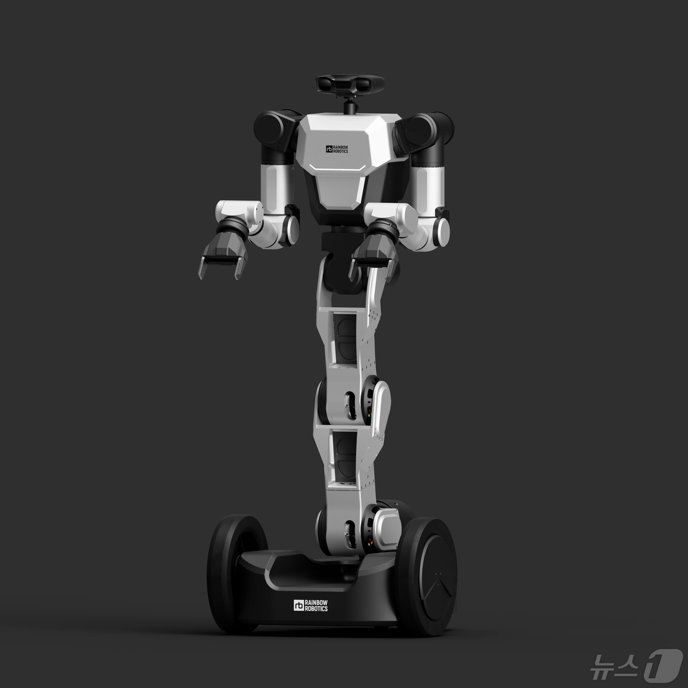 레인보우로보틱스 이동형 양팔로봇 'RB-Y1'. (레인보우로보틱스 제공)