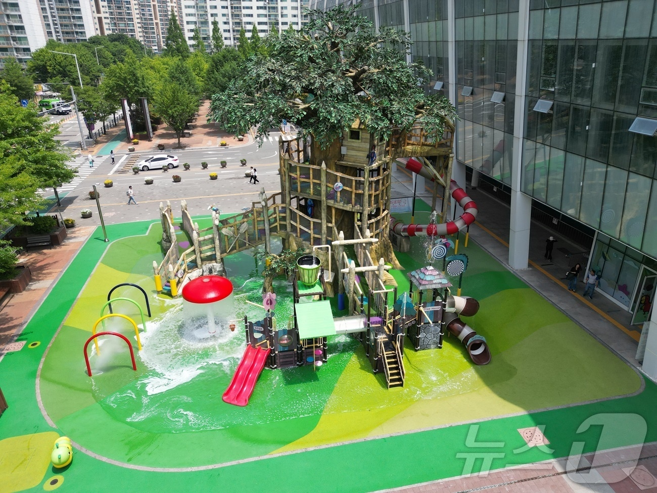 오산시청 물놀이시설(오산시 제공) 