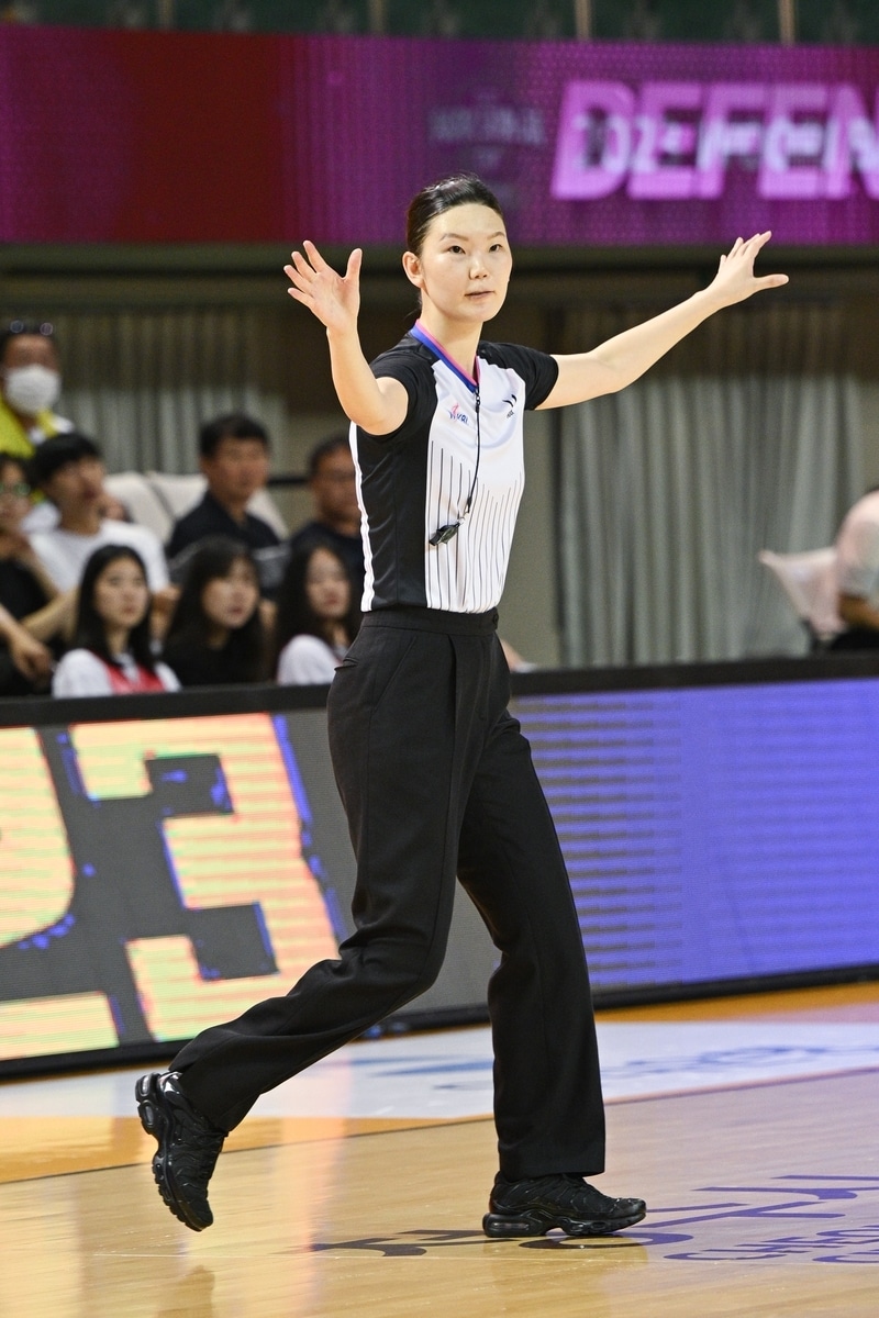  황지선 WKBL 심판, FIBA U-18 여자 아시아컵 파견. &#40;WKBL 제공&#41;