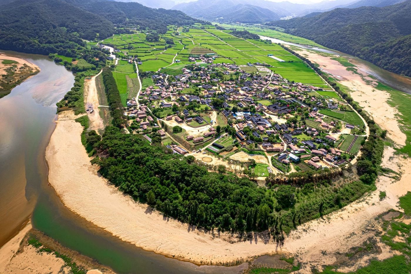 안동 하회마을 모습.(한국관광공사 제공)