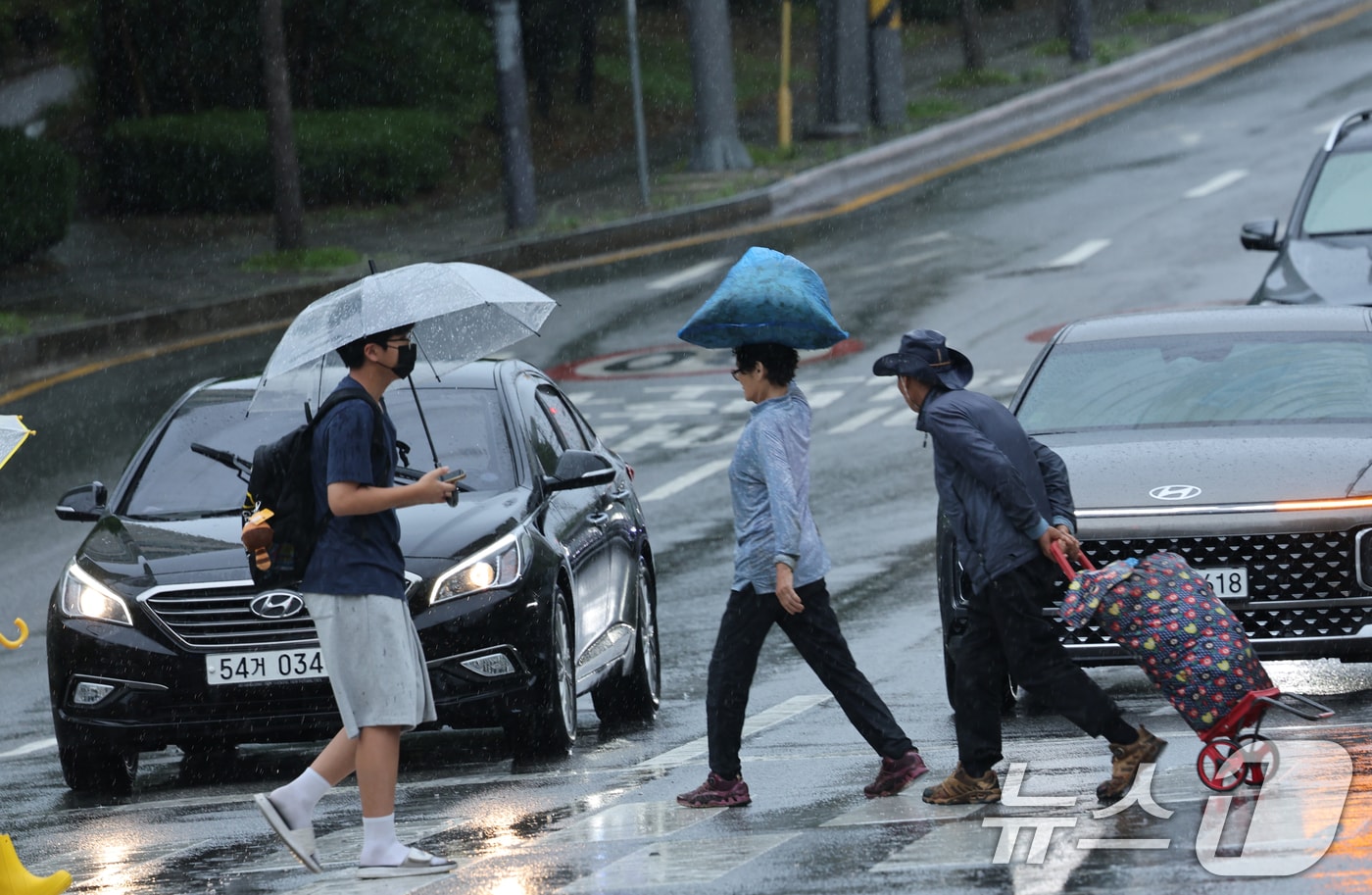 광주 호우 상황