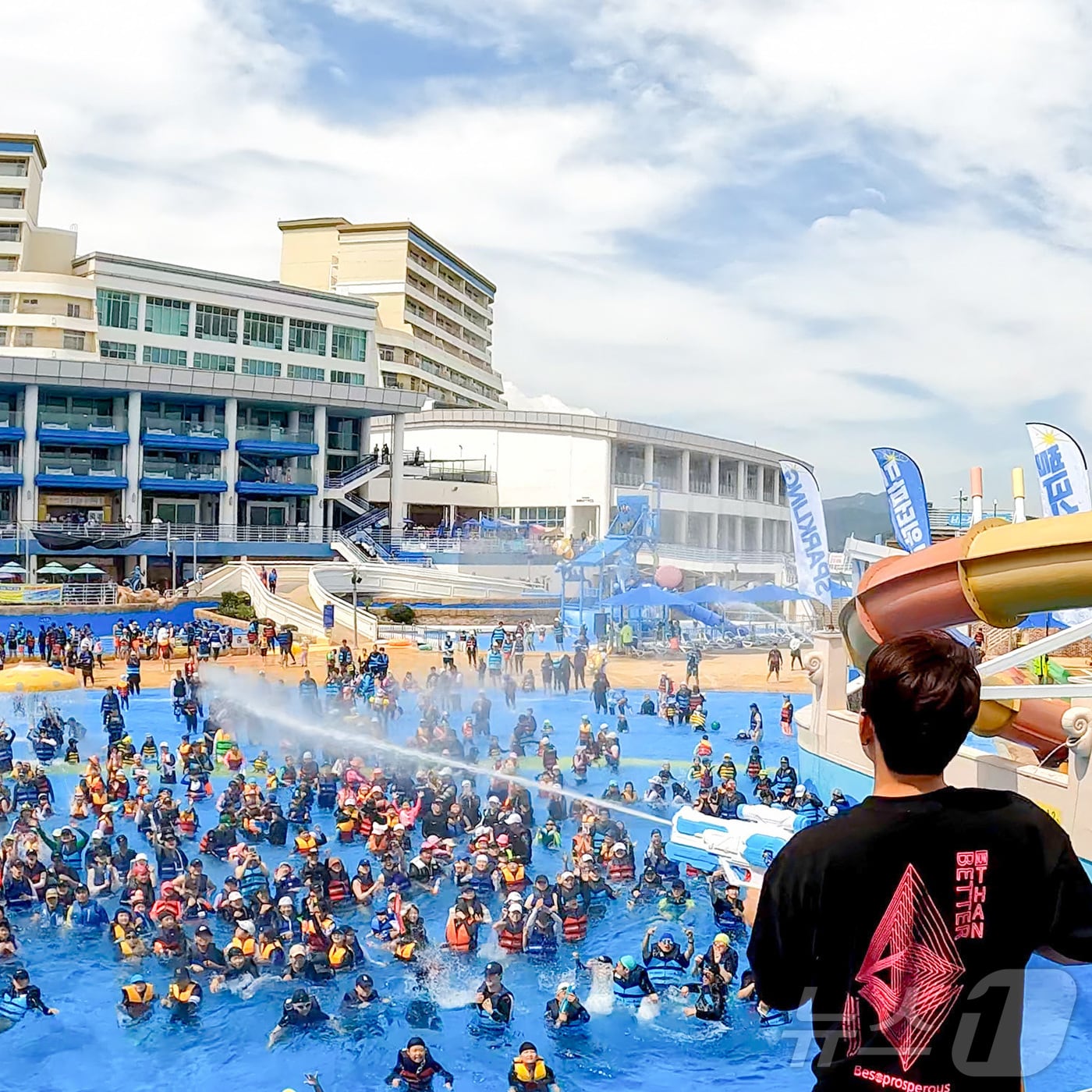 지난해 여수 디오션 워터파크에서 열린 '워터샷 썸머 페스티벌' 현장.(여수디오션 제공. 재판매 및 DB 금지)