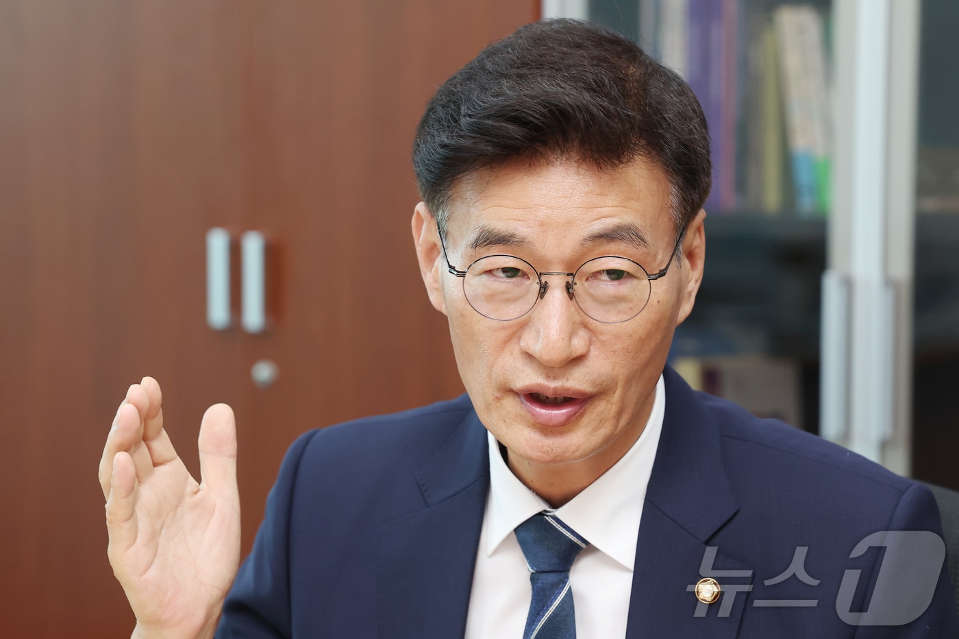 문대림 국회의원(더불어민주당·제주 제주시 갑)이 서울 여의도 국회 의원회관에서 뉴스1과 인터뷰를 하고 있다. 2024.6.5/뉴스1 ⓒ News1 김민지 기자