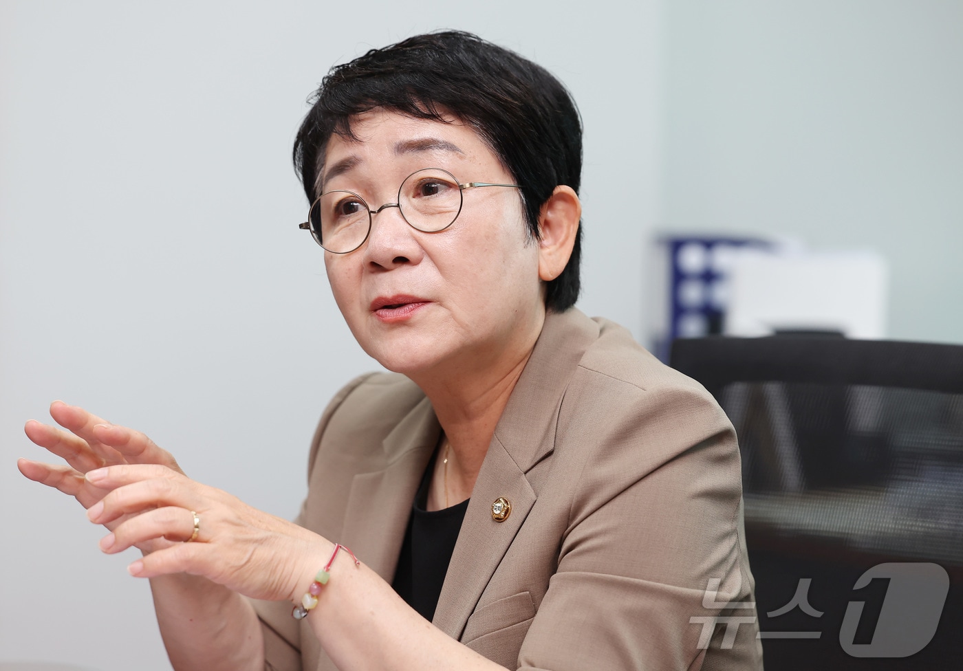 박정현 더불어민주당 의원. /뉴스1 ⓒ News1 김민지 기자