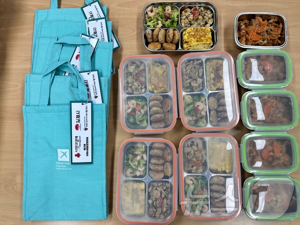 김제시가 고독사 예방을 위해 중장년 1인가구에 반찬나눔사업을 추진한다.(김제시 제공) 2024.6.8/뉴스1