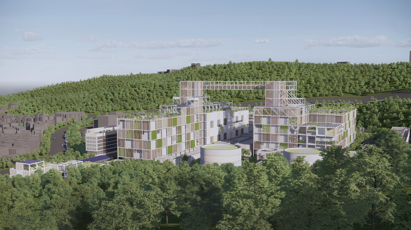 분당복합발전소 조감도(한국남동발전 제공) 