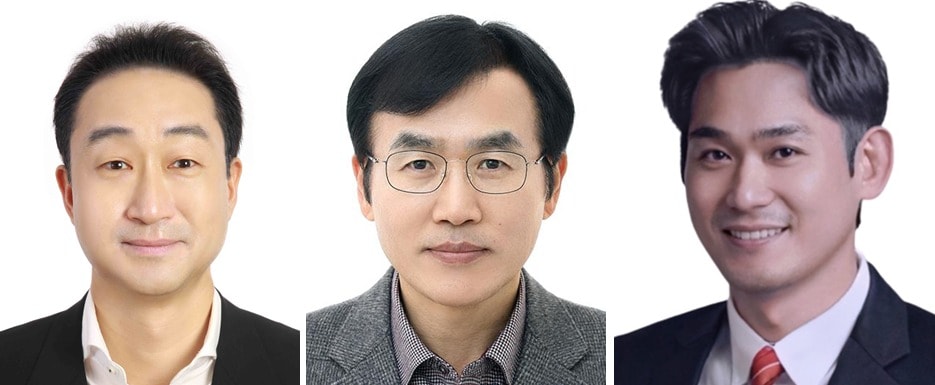 홍종성 국조실 탄녹위사무처 공정전환과장(왼쪽부터), 장맹배 국립공원공단 북한산생태탐방원장, 장명민 한국잡월드 홍보협력본부장.(인사처 제공)