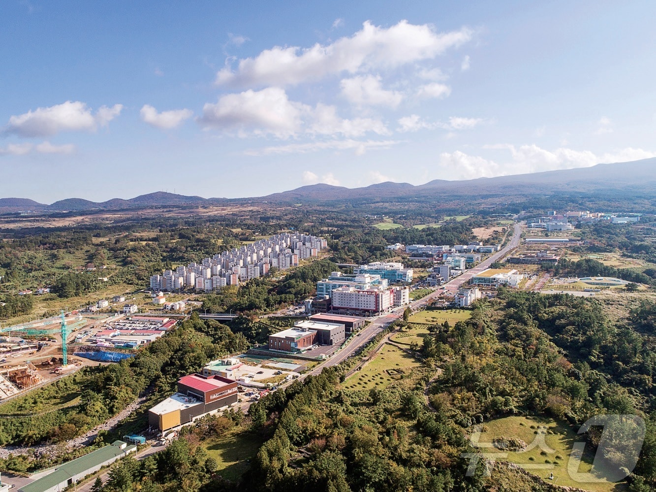 제주첨단과학기술단지 전경.(제주국제자유도시개발센터 제공) ⓒ News1 오미란 기자