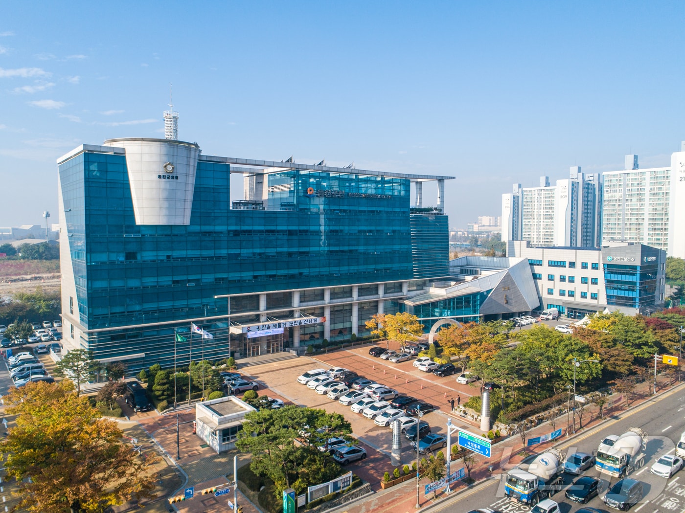 옹진군청 전경(인천 옹진군 전경)/뉴스1