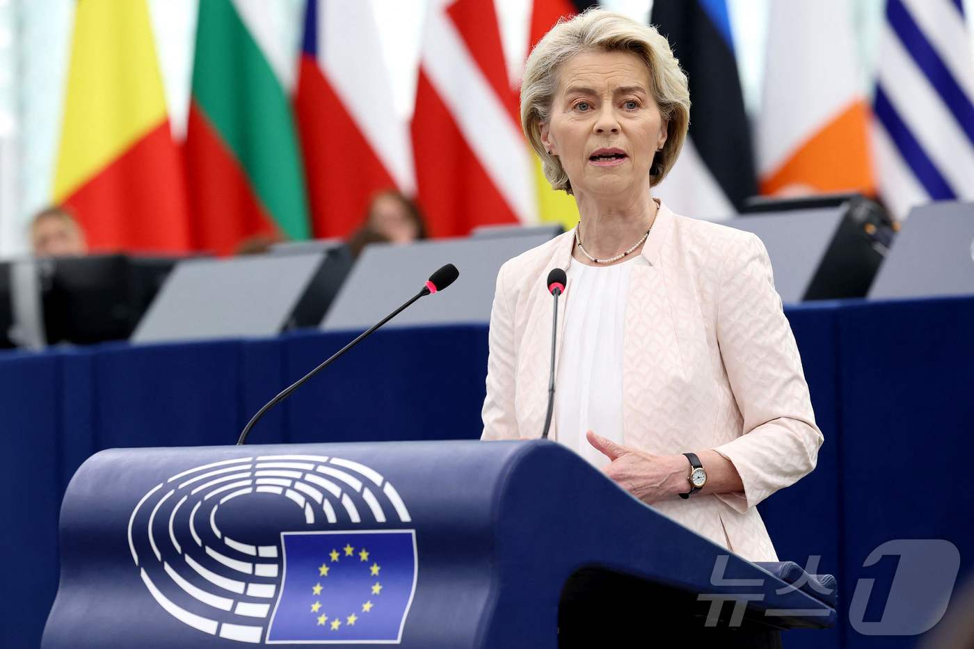 우르줄라 폰데어라이엔 유럽연합(EU) 집행위원장. .ⓒ AFP=뉴스1 ⓒ News1 장시온기자