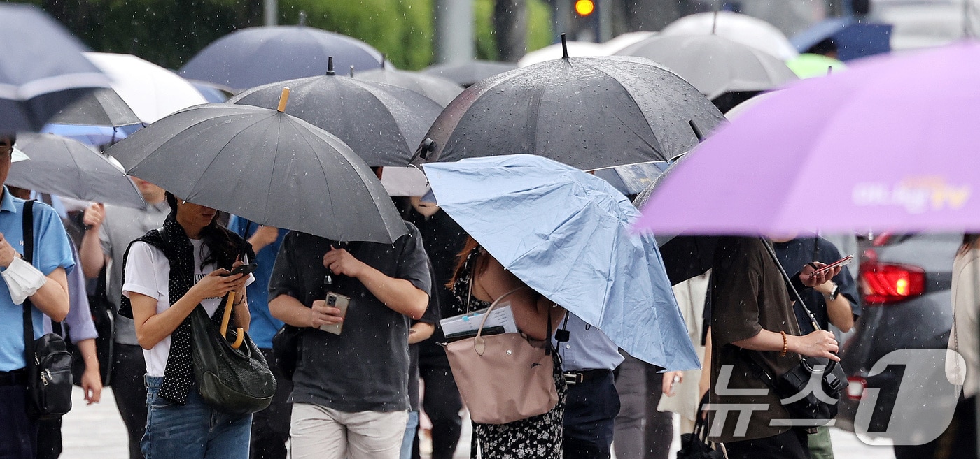 장맛비.(뉴스1DB)