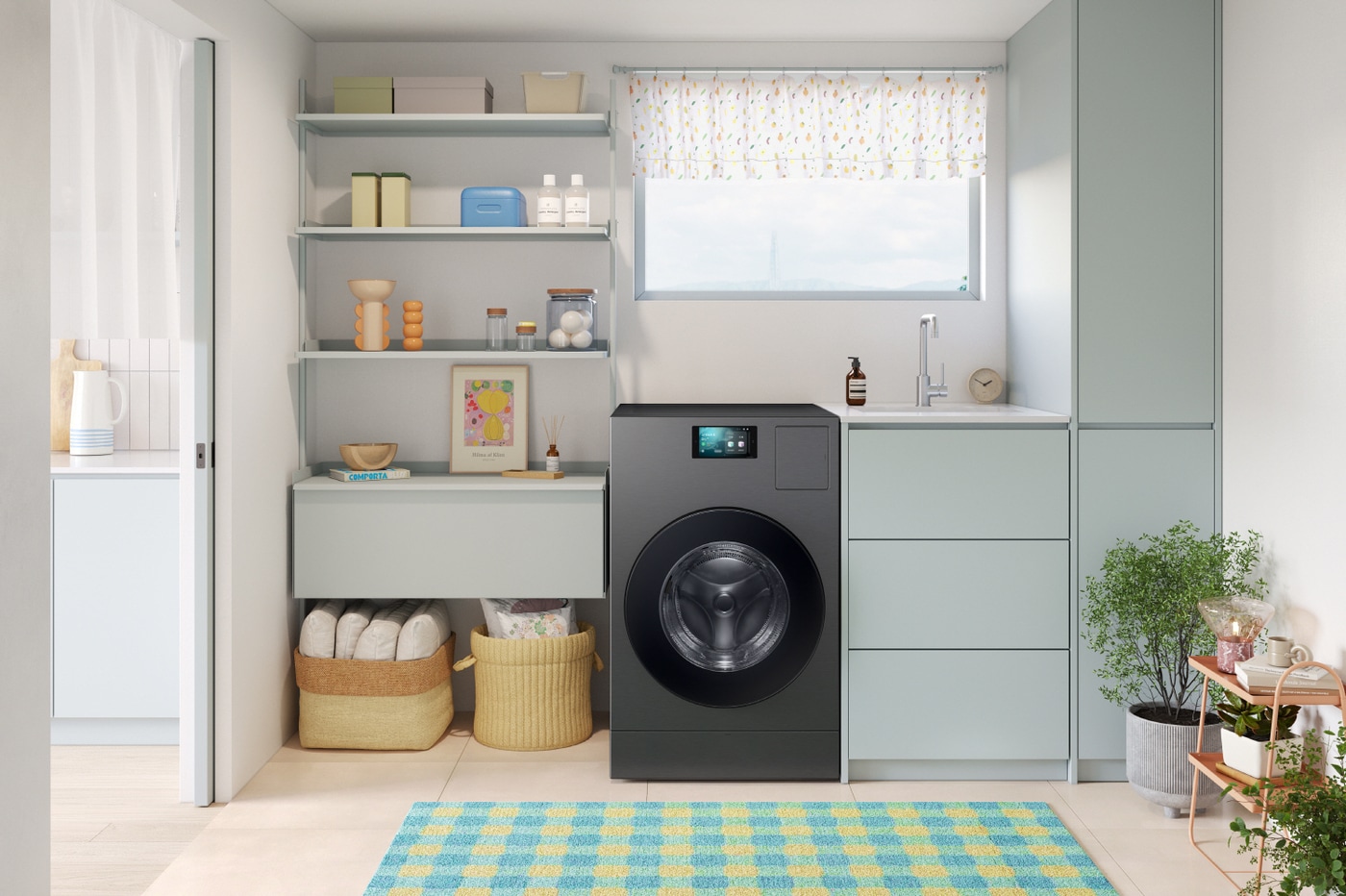 삼성전자 올인원 세탁건조기 '비스포크 AI 콤보'(삼성전자 제공).ⓒ 뉴스1