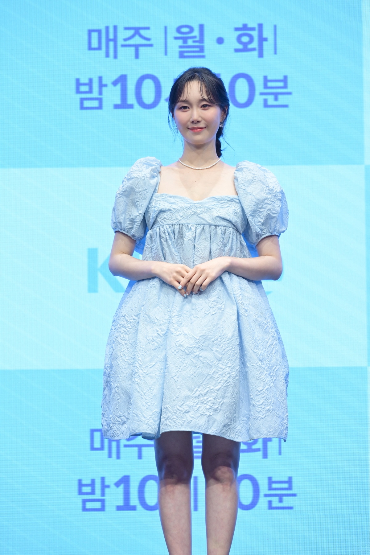 이유영의 임신 소식이 전해지기 3달 전인 5월 13일 KBS 2TV 월화드라마 &#39;함부로 대해줘&#39; 제작발표회 현장 / 사진제공=KBS