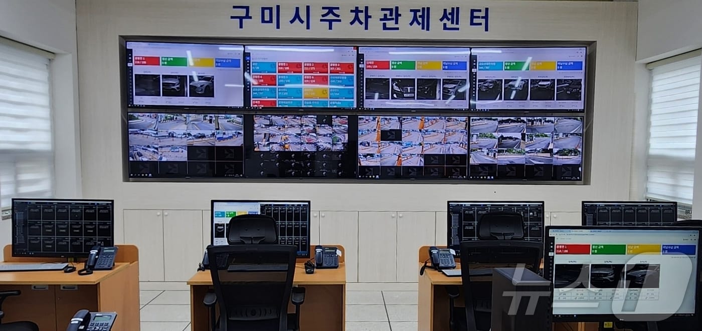 구미시 주차관제센터/뉴스1