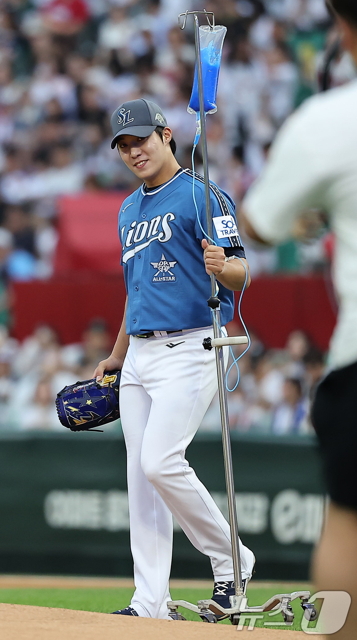 지난해 프로야구 올스타전에 출전한 원태인. 2024.7.6/뉴스1 ⓒ News1 김진환 기자