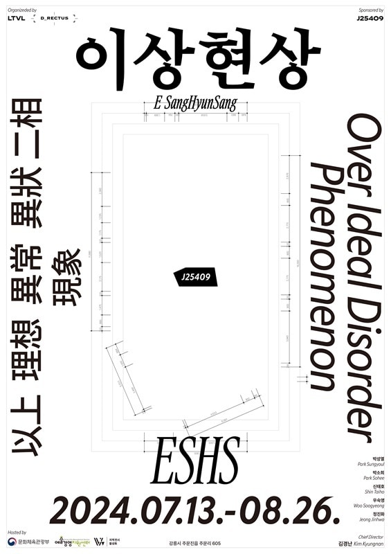 전시 &#39;이상현상: Over Ideal Disorder Phenomenon&#39; 포스터 / 디렉투스 제공