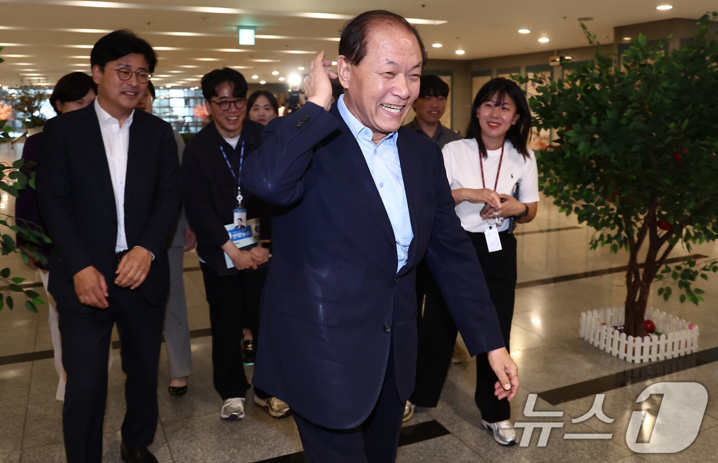 황우여 전 국민의힘 비상대책위원장. ⓒ News1 김민지 기자