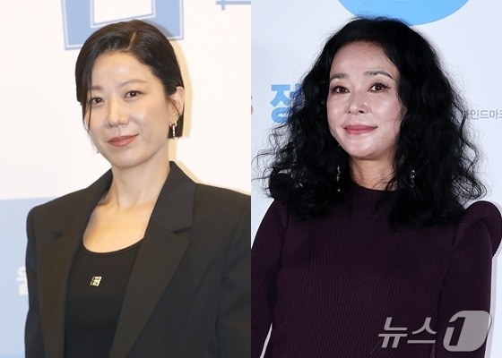 배우 전혜진(왼쪽), 조민수 ⓒ 뉴스1 DB