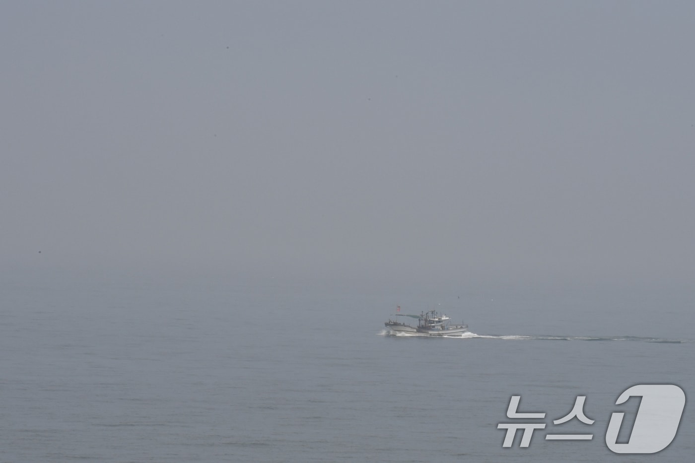 해무 가득한 바다(사진은 기사 내용과 무관함) / 뉴스1 ⓒ News1